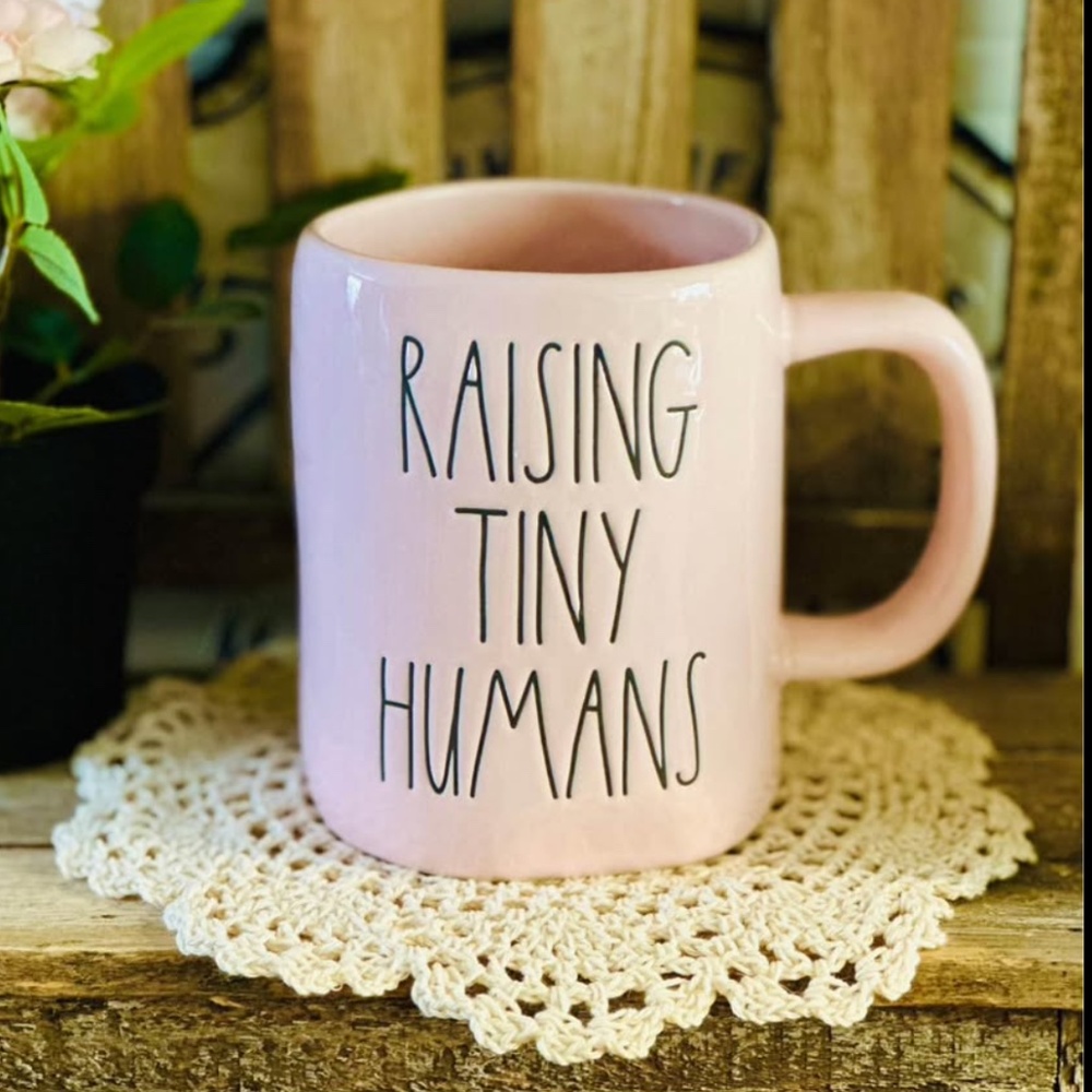 Rae Dunn Raising Tiny Humans Mug